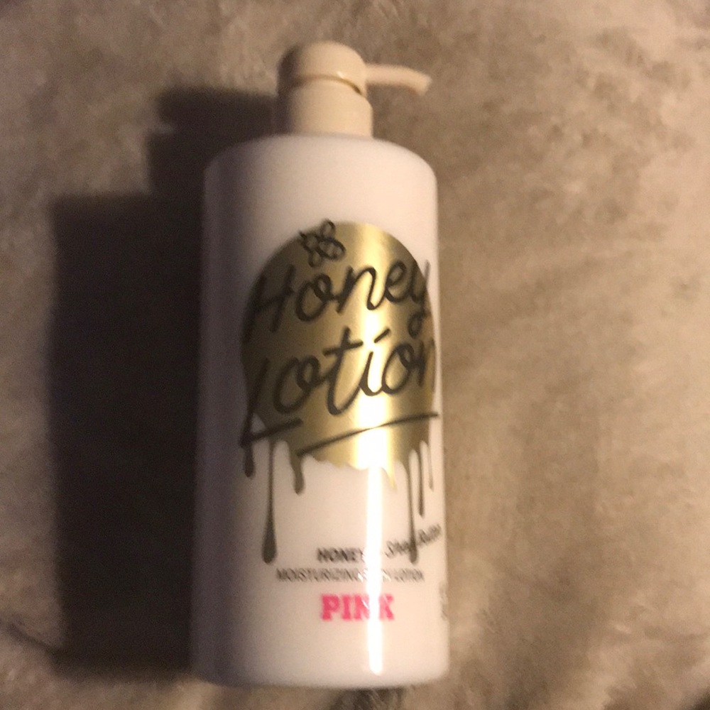PINK Honey + Shea butter body lotion